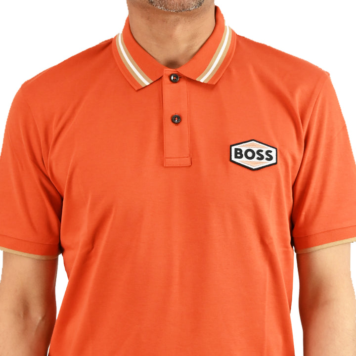 HUGO BOSS POLO TEE STRETCH PARLAY 194