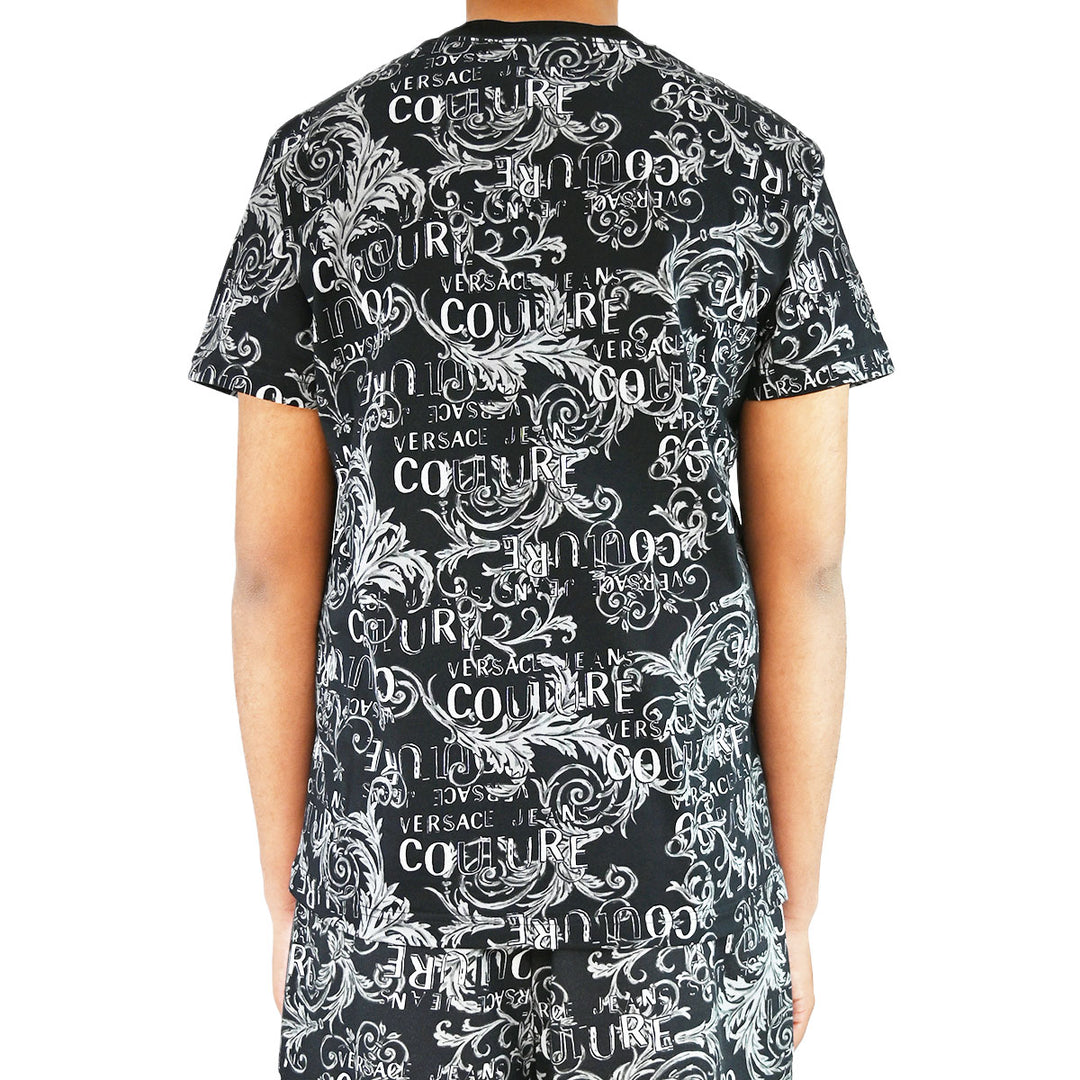 VERSACE COUTURE TEE ALLOVER BR