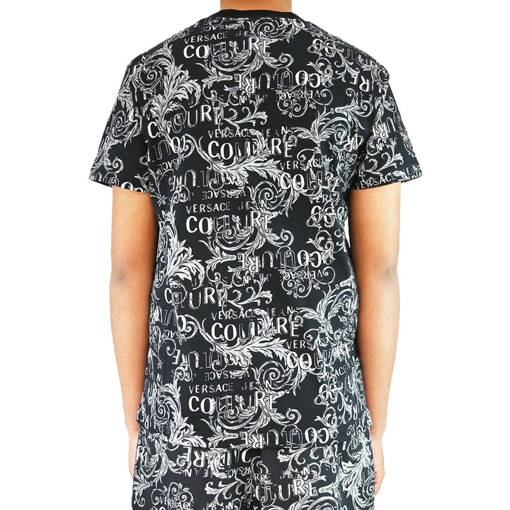 VERSACE COUTURE TEE ALLOVER BR