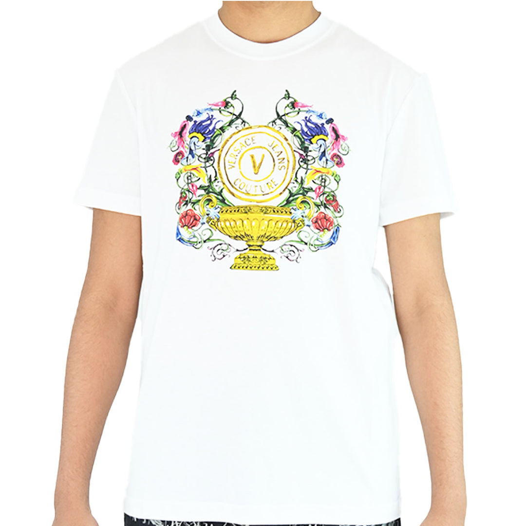 VERSACE COUTURE TEE FLORAL