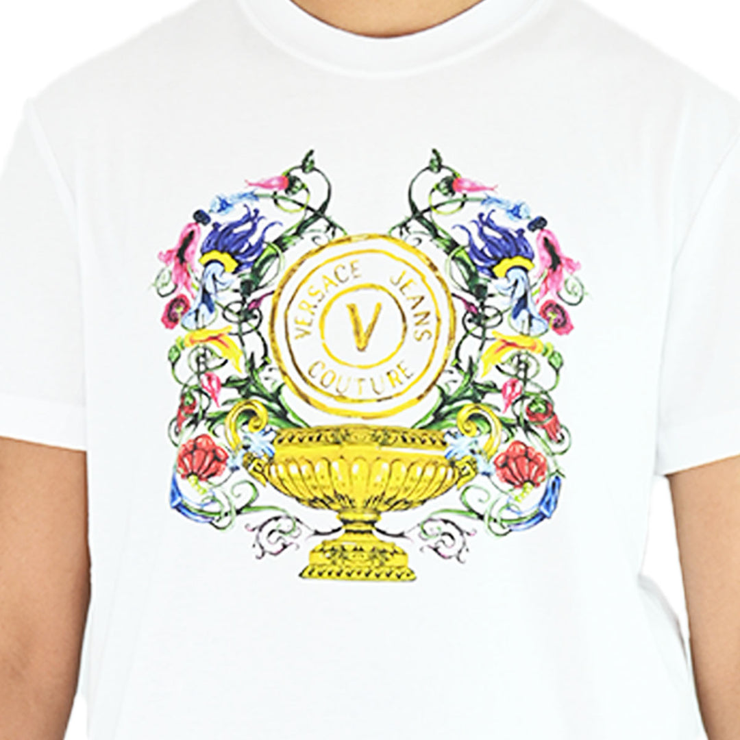 VERSACE COUTURE TEE FLORAL