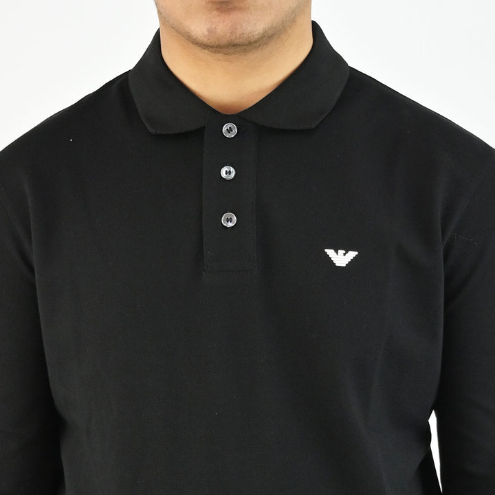 EMPORIO ARMANI POLO LONGSLEEVE