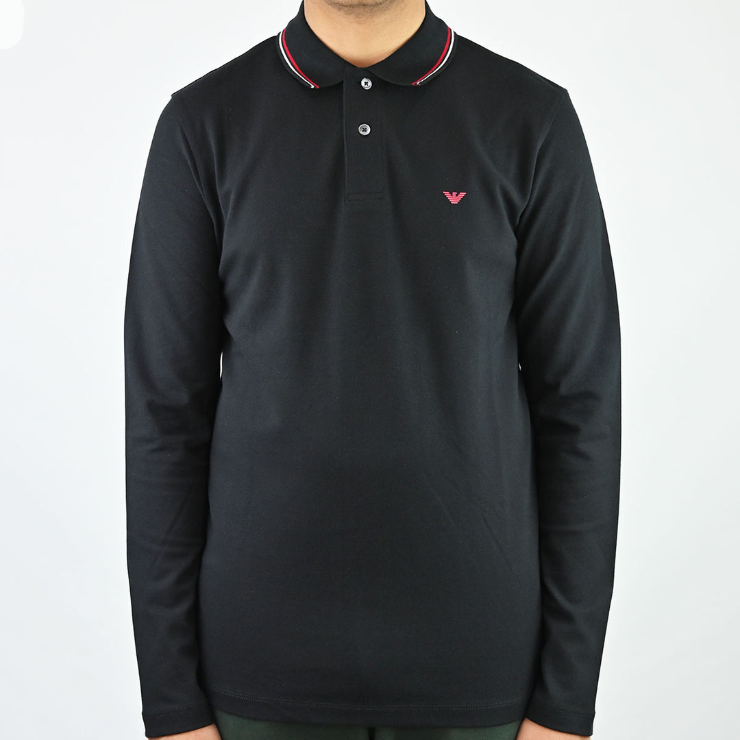 EMPORIO ARMANI POLO LONG SLEEV