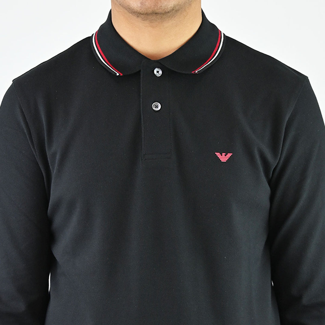 EMPORIO ARMANI POLO LONG SLEEV