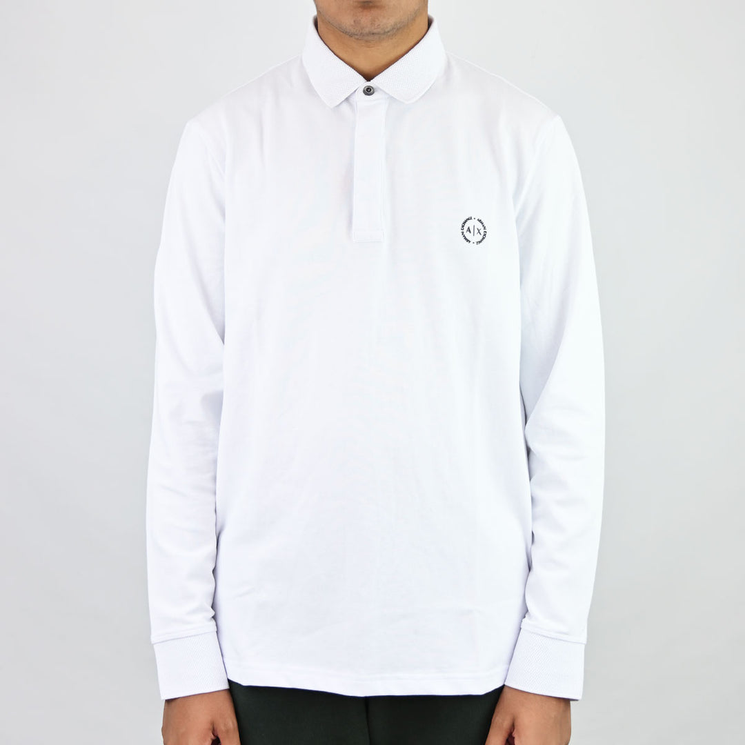 ARMANI EXCHANGE POLO LONGSLEEV