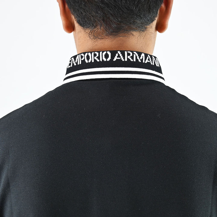 EMPORIO ARMANI POLO TEE COLLAR