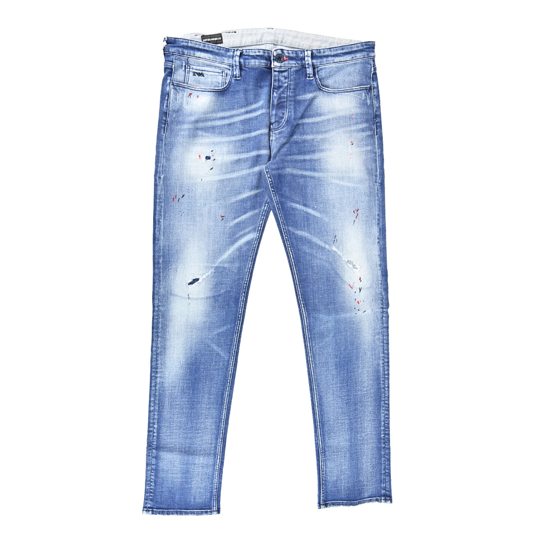 EMPORIO ARMANI DITRESSED JEAN