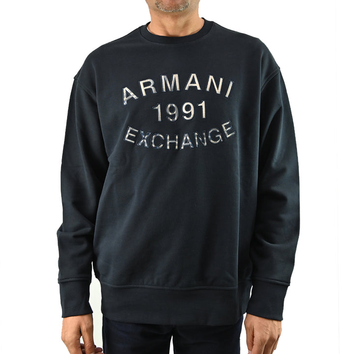 ARMANI EXCHANGE SWEAT APPLIQUE (S6RZMGA ZJ4XZ)