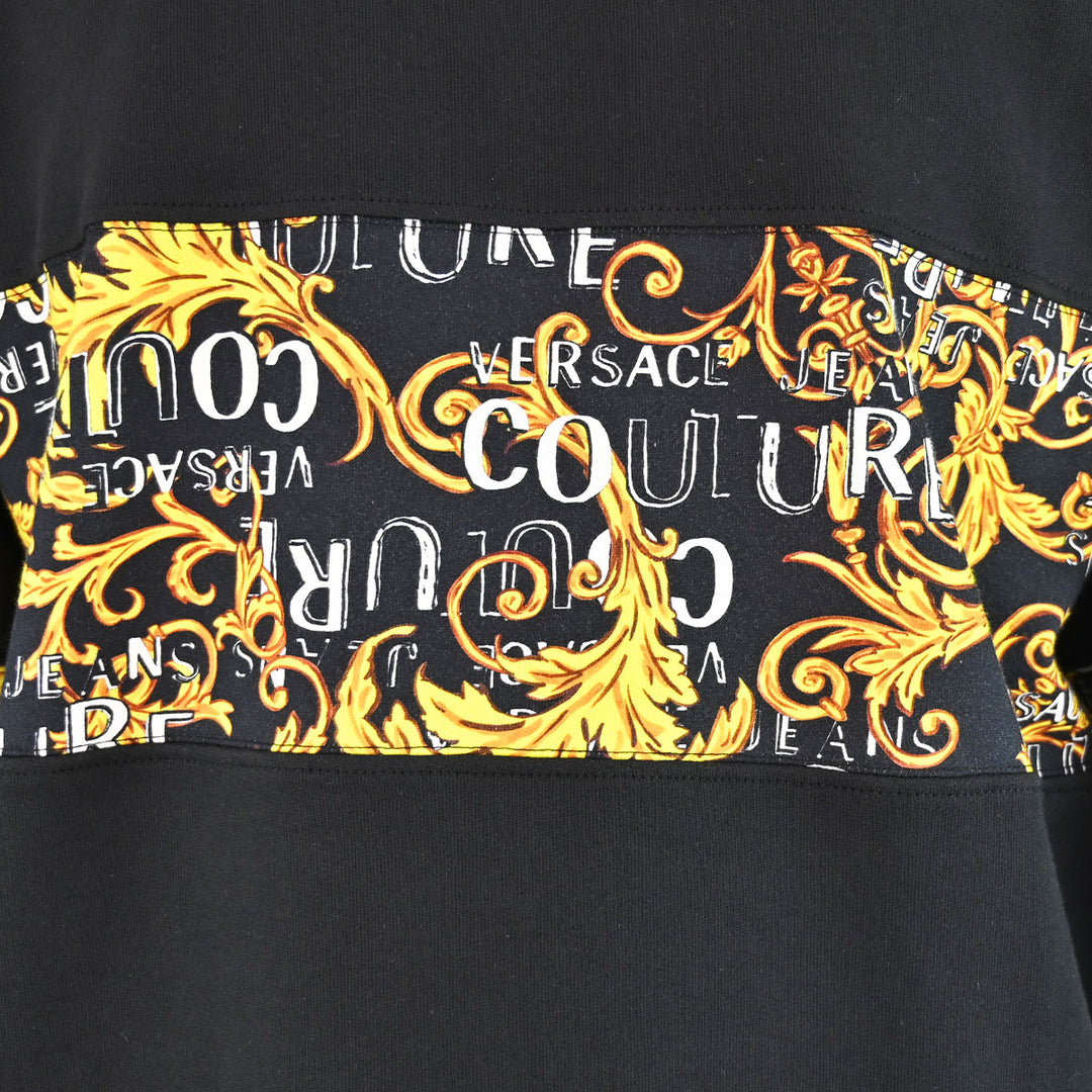 VERSACE SWEAT BROQUE PANEL