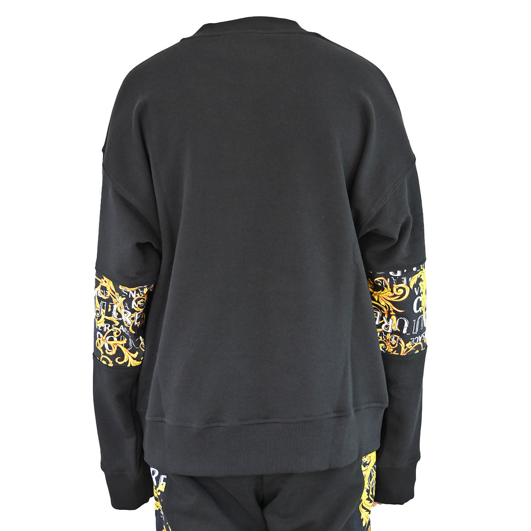 VERSACE SWEAT BROQUE PANEL