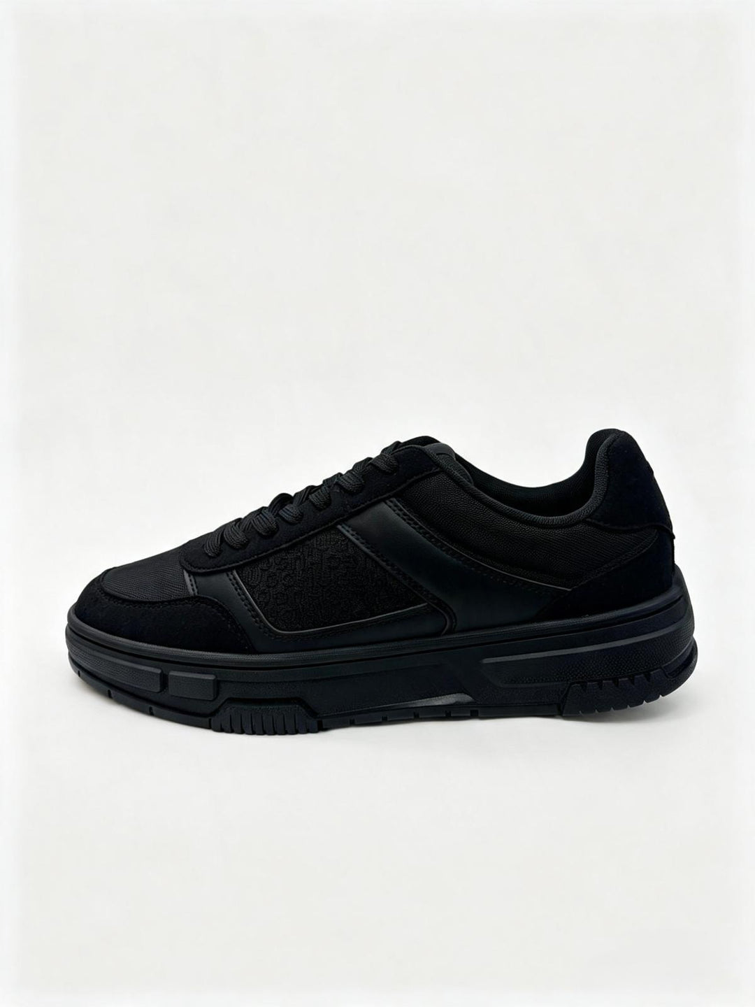 HUGO BOSS Cream & Grey Trainers