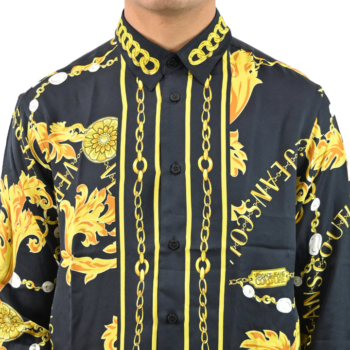 VERSACE COUTURE SHIRT ALLOVER (75GAL2RCNS315)