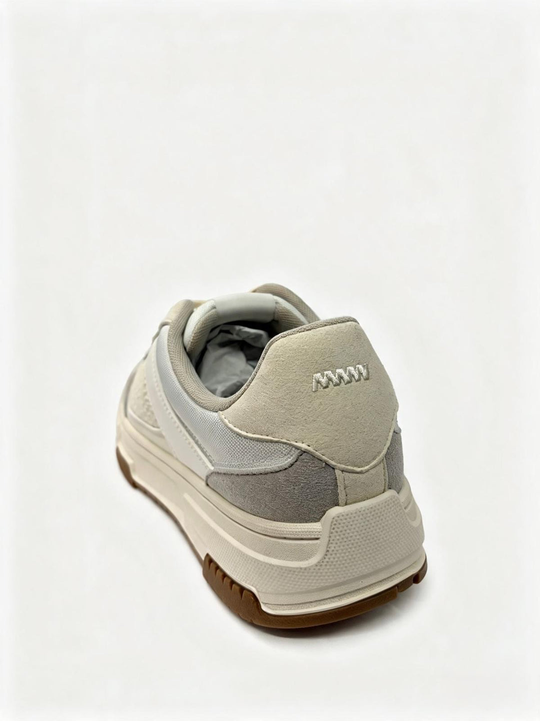HUGO BOSS Cream & Grey Trainers
