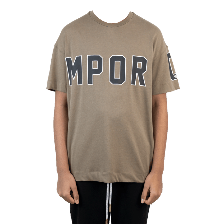 EMPORIO ARMANI TEE LETTER LOGO