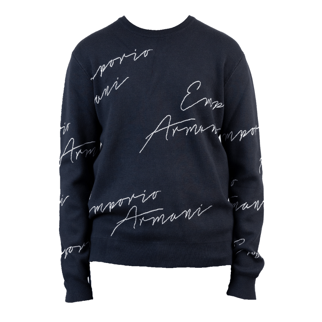 EMPORIO ARMANI KNIT MULTI LOGO