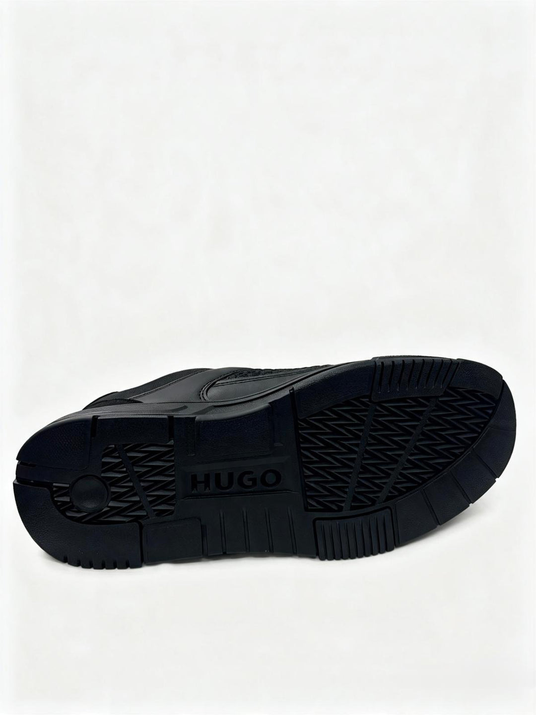 HUGO BOSS Cream & Grey Trainers