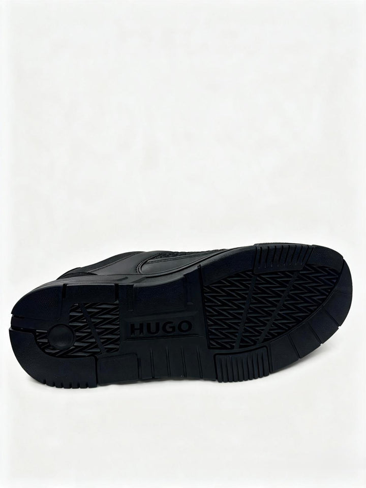 HUGO BOSS Cream & Grey Trainers
