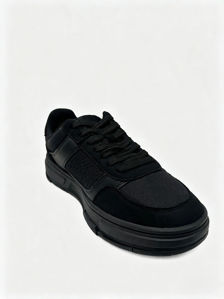 HUGO BOSS Cream & Grey Trainers