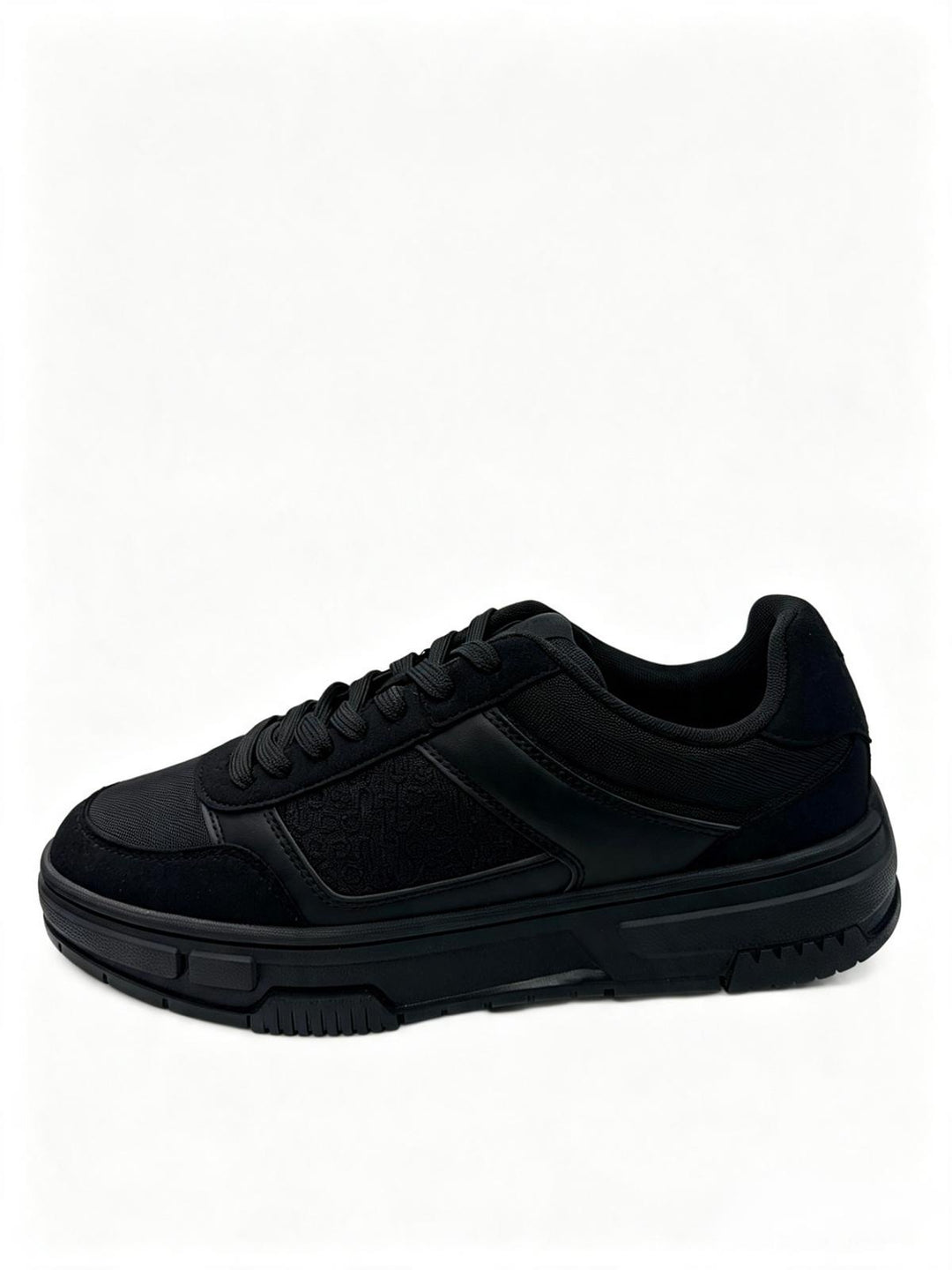 HUGO BOSS Cream & Grey Trainers