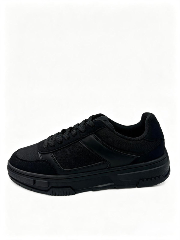 HUGO BOSS Cream & Grey Trainers