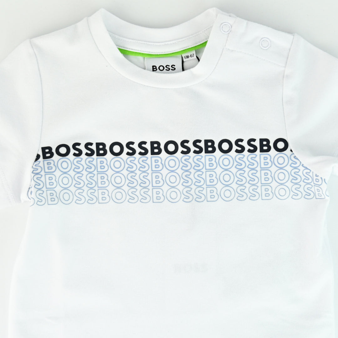 BOSS BABY TEE ALLOVER LOGO