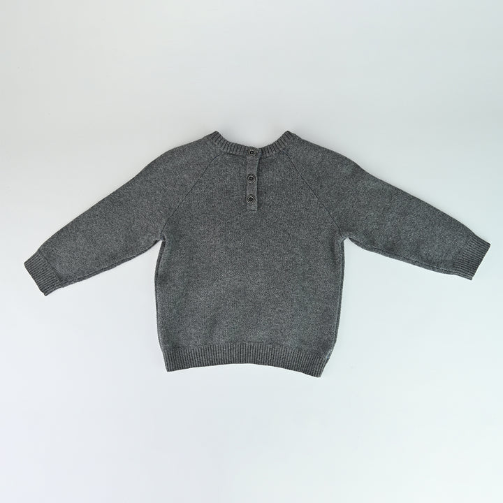 ARMANI BABY JUMPER BIG LOGO (S6XHM52 4M04Z)