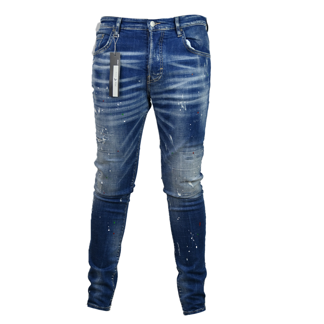 SEVENTH HEAVEN JEANS DISTRESED