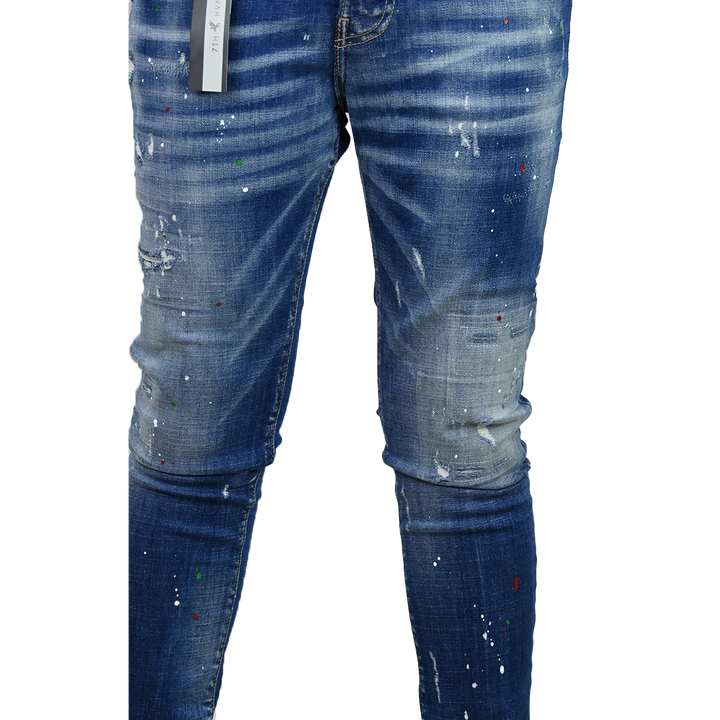 SEVENTH HEAVEN JEANS DISTRESED