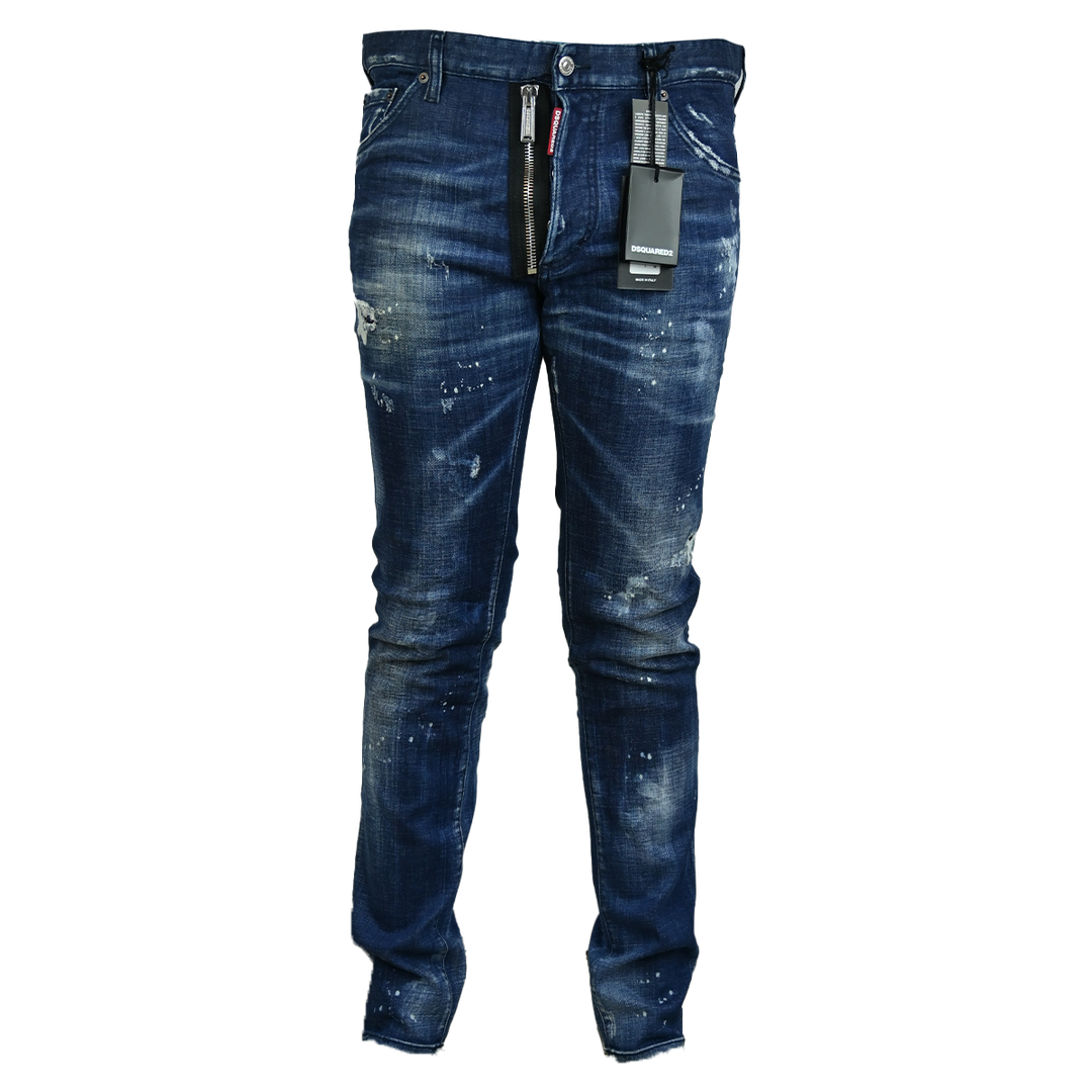 DSQUARED JEAN FRONT ZIP