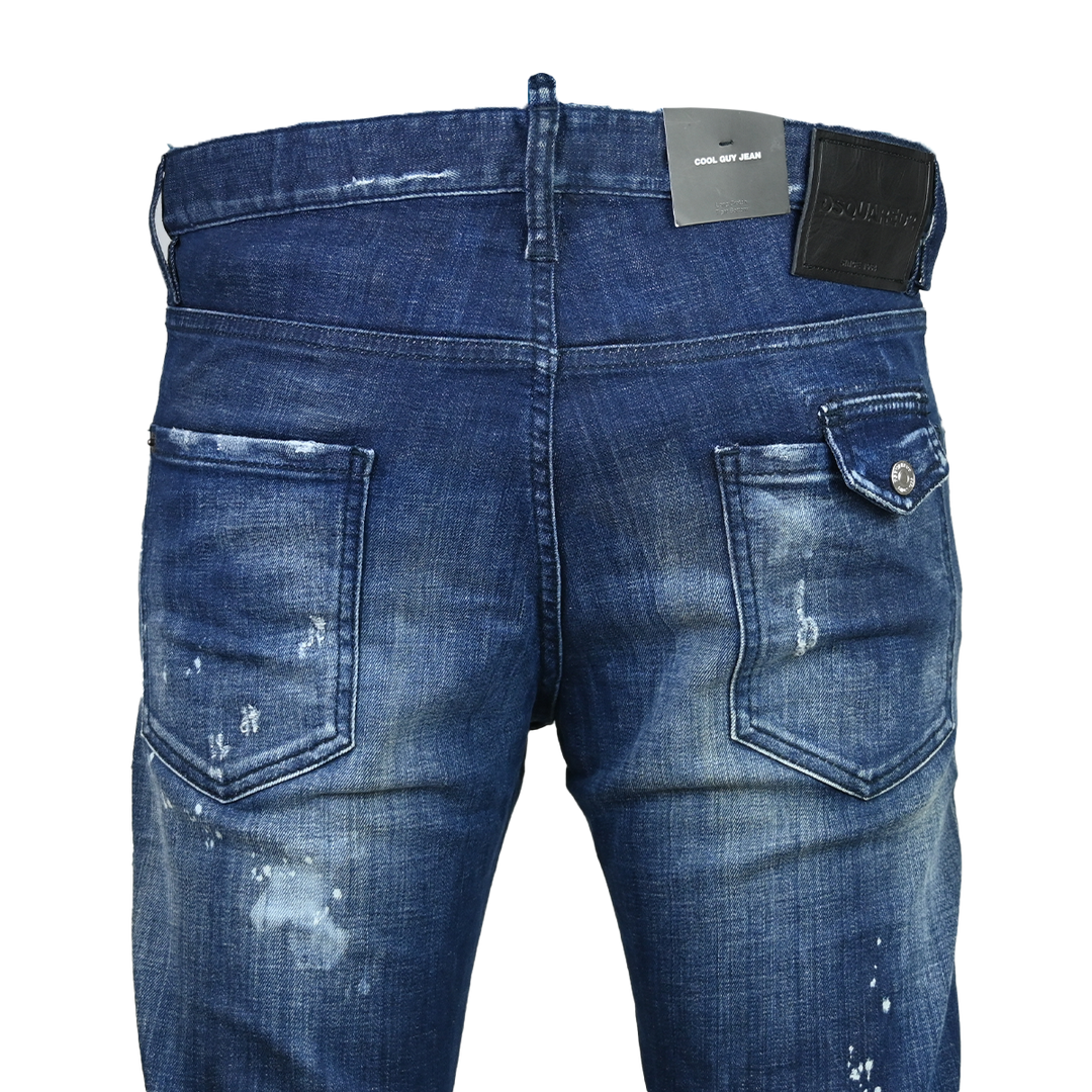 DSQUARED JEAN FRONT ZIP