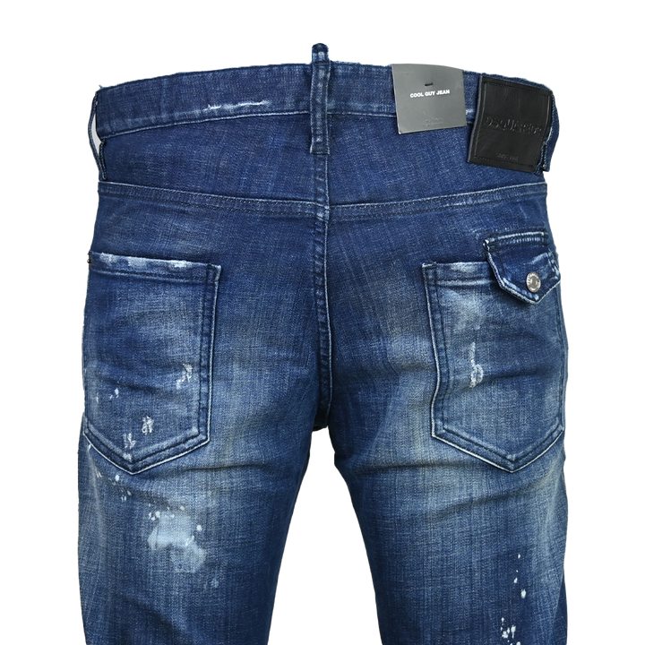 DSQUARED JEAN FRONT ZIP