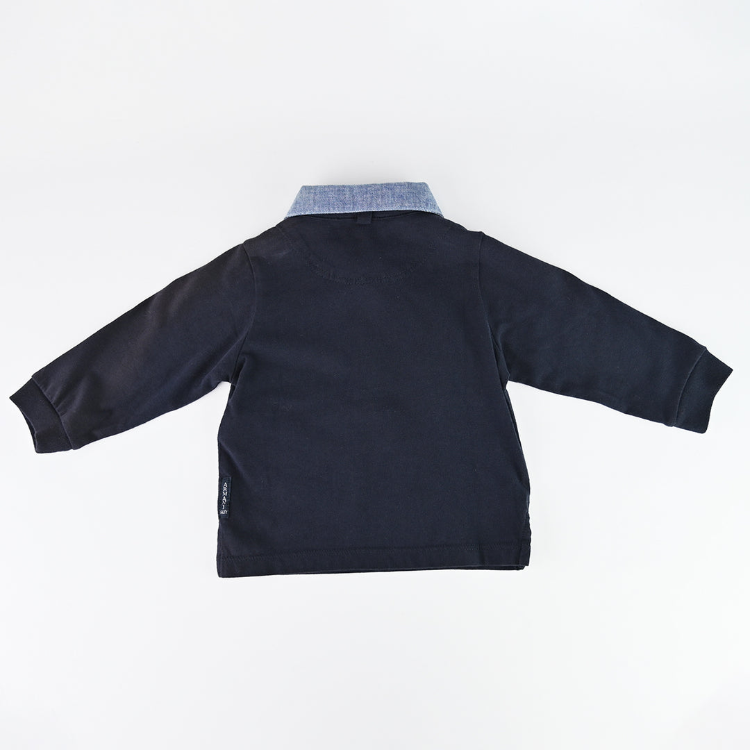 ARMANI BABY POLO LONG SLEEVE SZDF06 2S