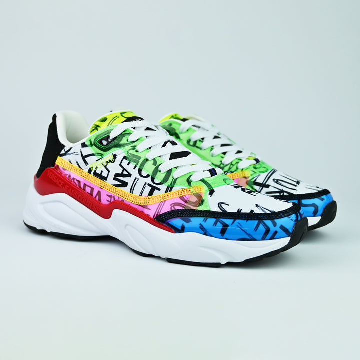 VERSACE COUTURE TRAINER MULTI