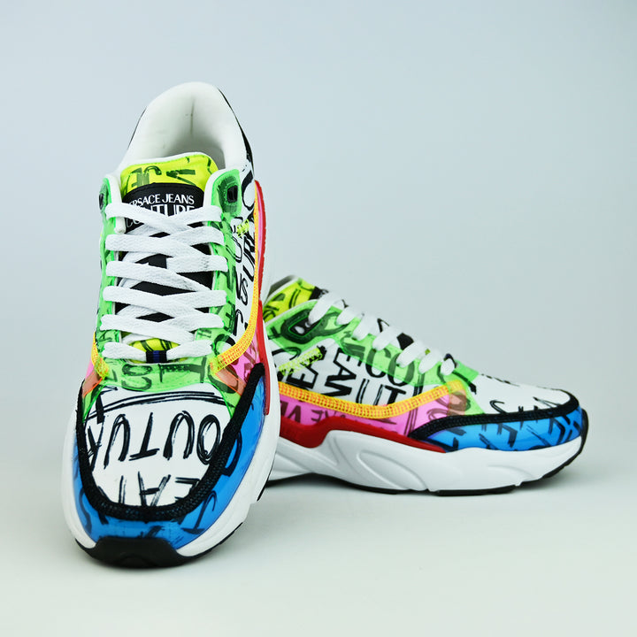 VERSACE COUTURE TRAINER MULTI