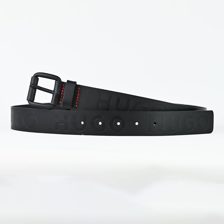 HUGO BOSS BELT ALLOVER LOGO