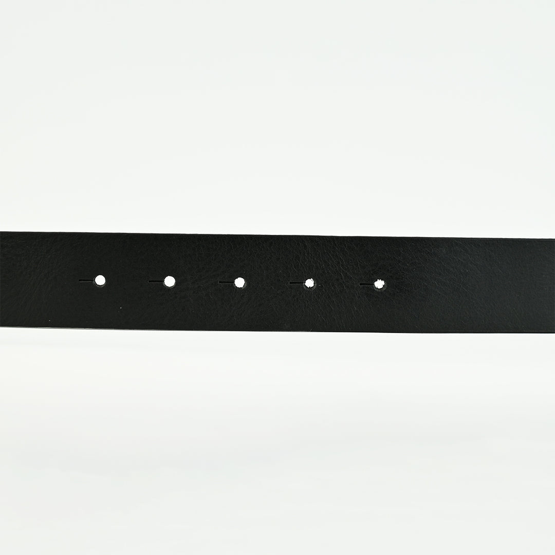 ARMANI BELT SMART BLK BUCKLE SB6158 D3