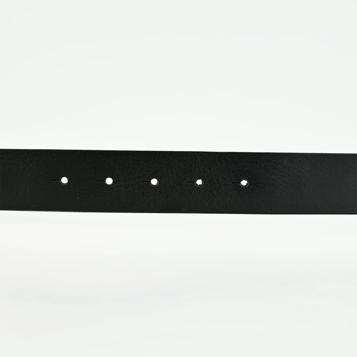 ARMANI BELT SMART BLK BUCKLE SB6158 D3