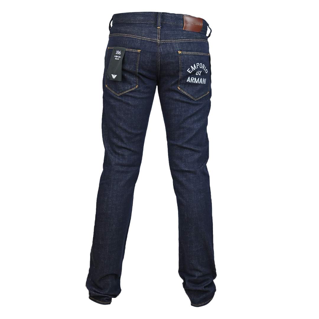 EMPORIO ARMANI DARK DENIM EMB