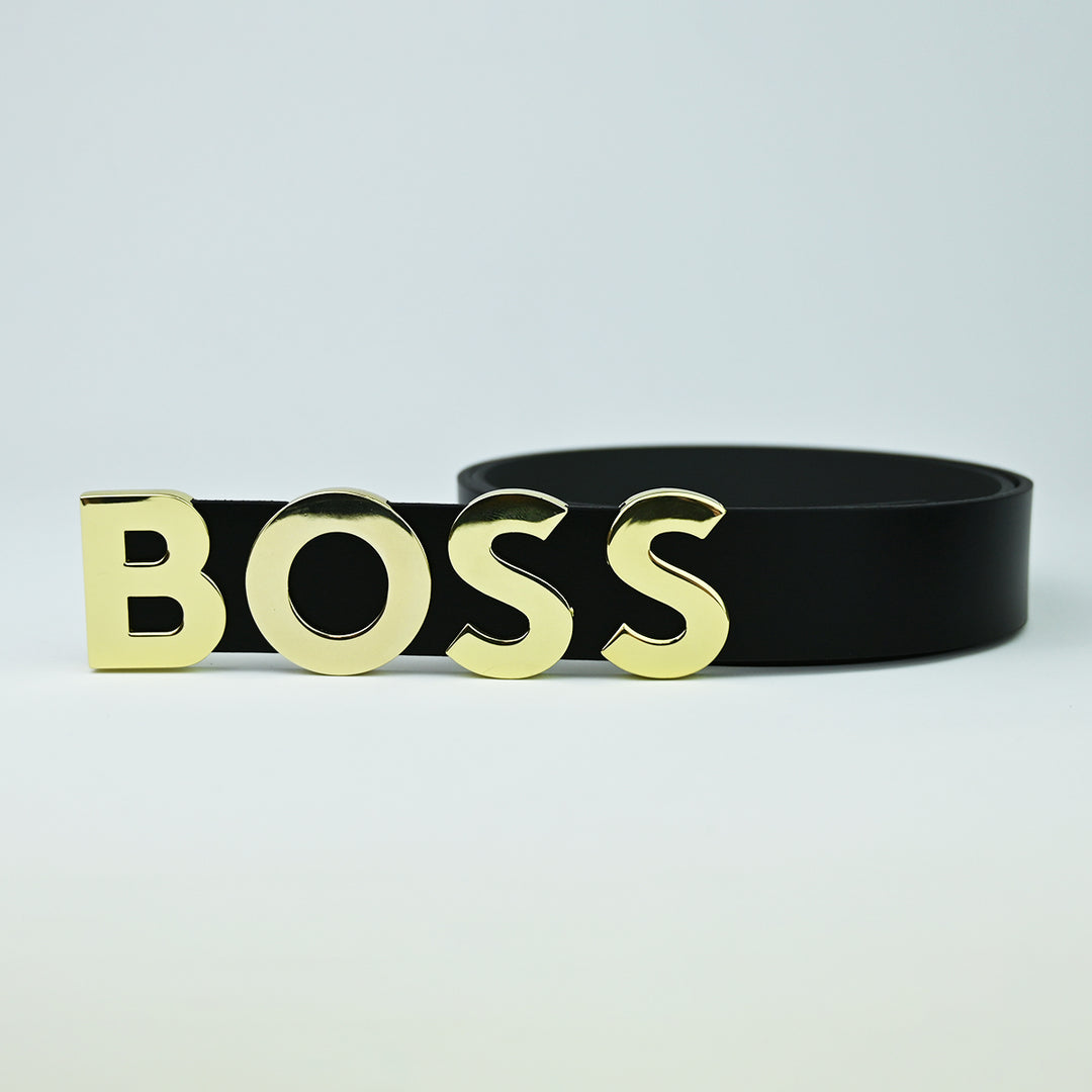 BOSS BELT METAL LOGO