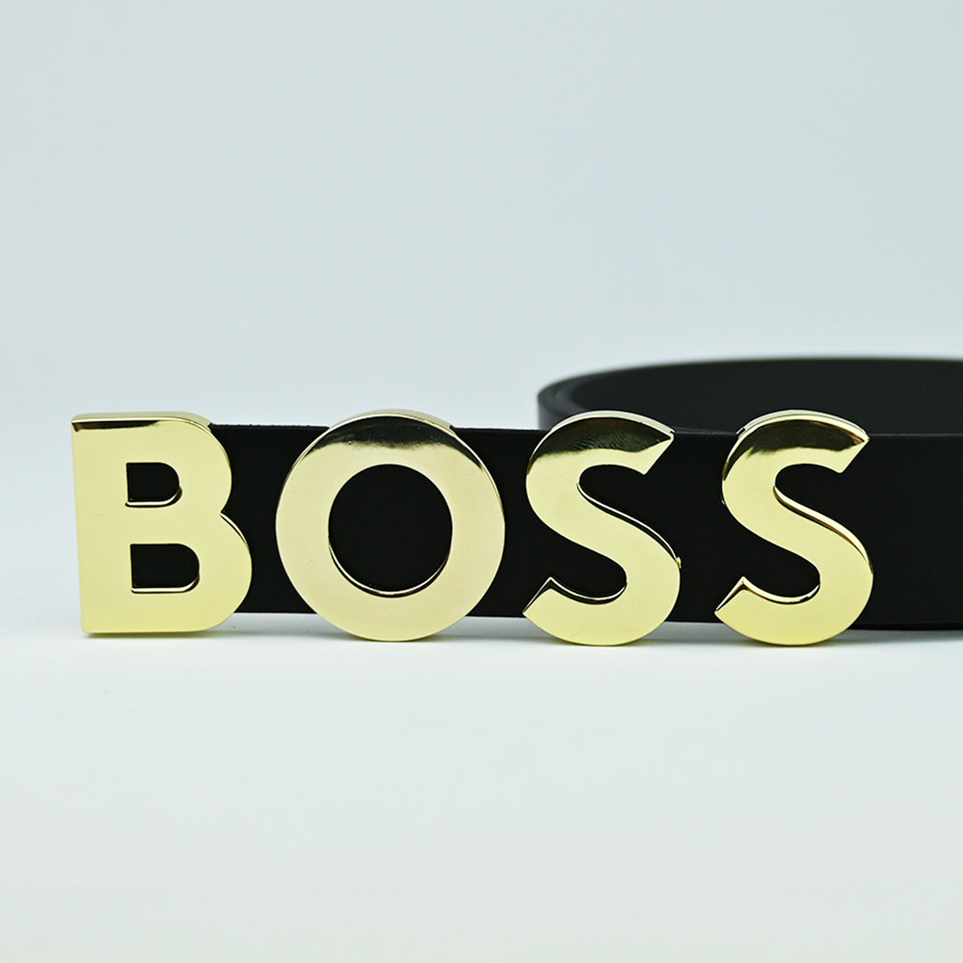 BOSS BELT METAL LOGO