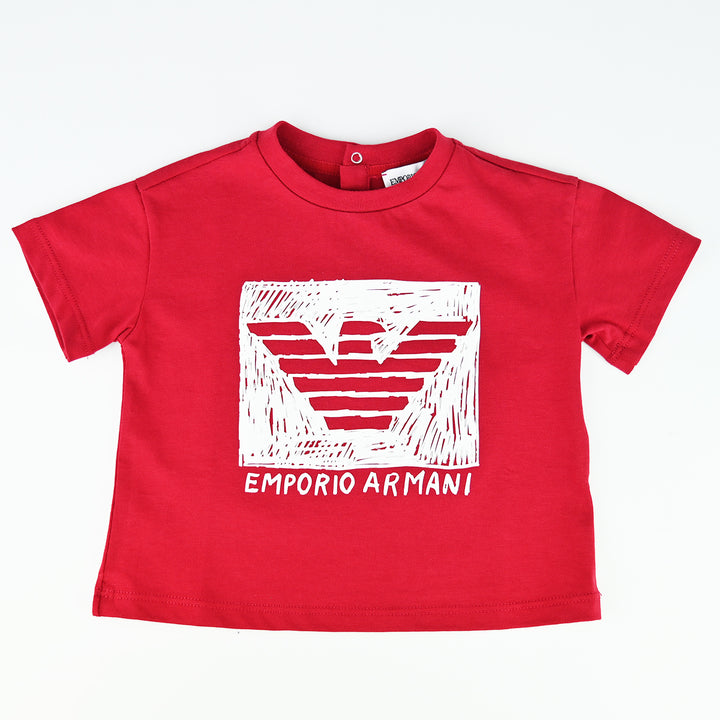 EMPORIO ARMANI BABY SHORT SET