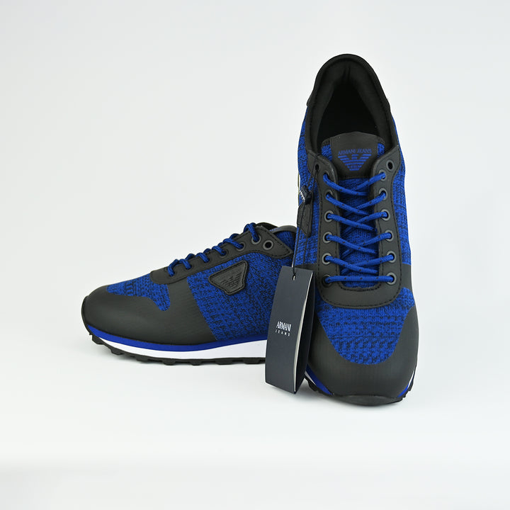 ARMANI TRAINER BLUE MELANGE