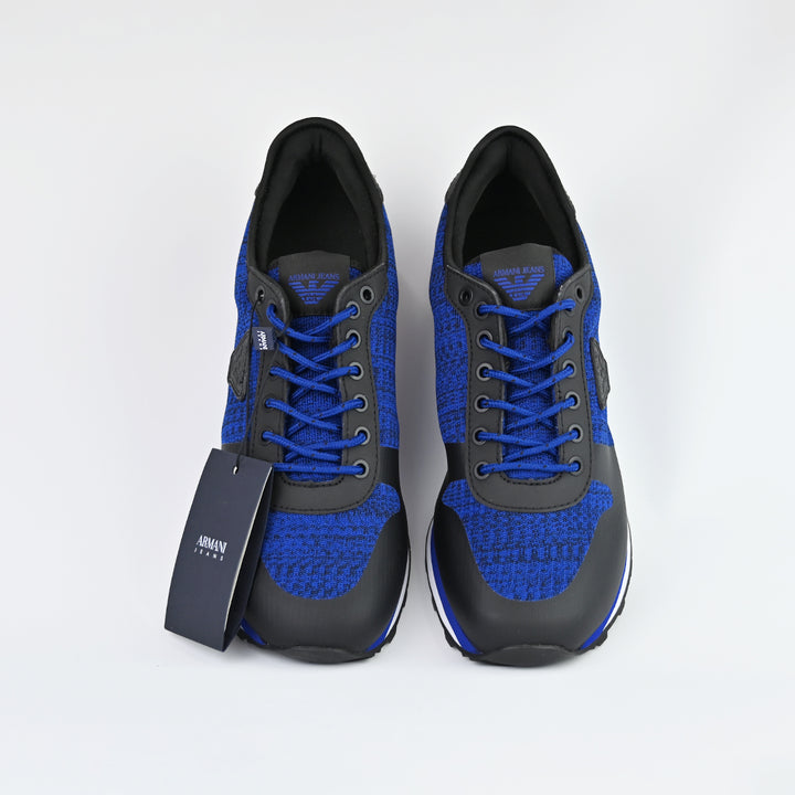 ARMANI TRAINER BLUE MELANGE