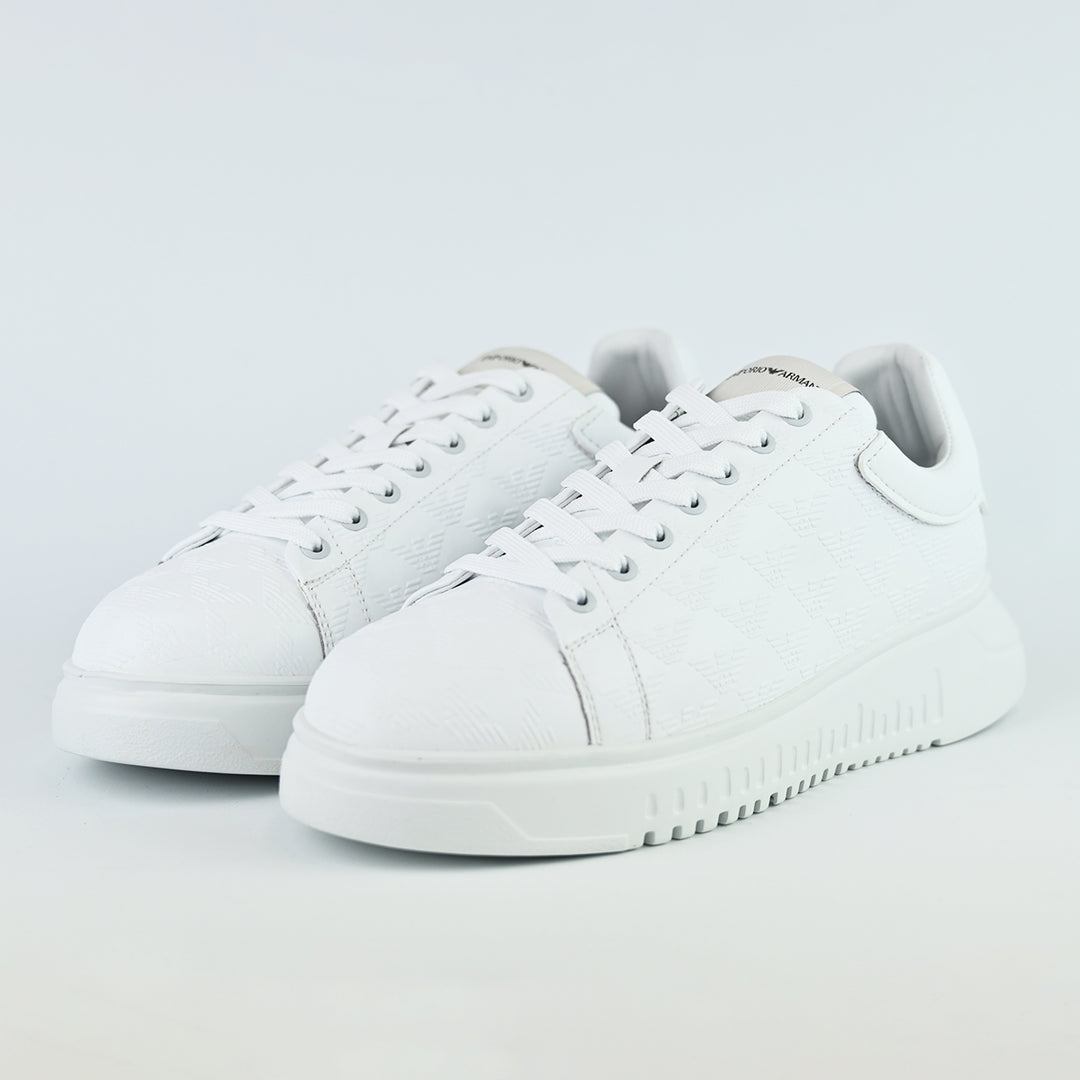 EMPORIO ARMANI TRAINER ALLOVER