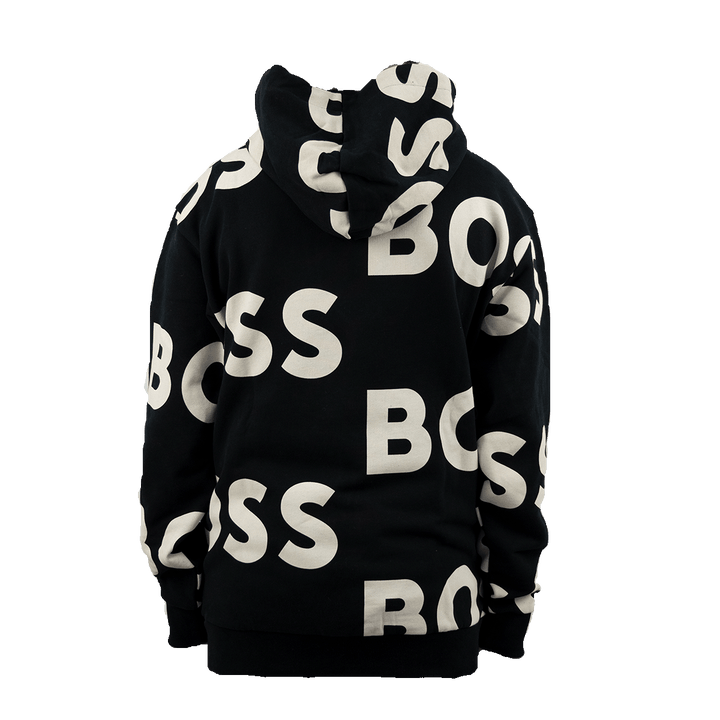 Boss regular-fit hoodie with logo print all over (wecool)