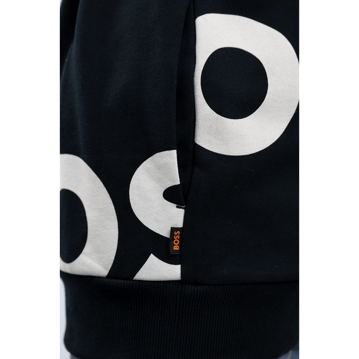 Boss regular-fit hoodie with logo print all over (wecool)