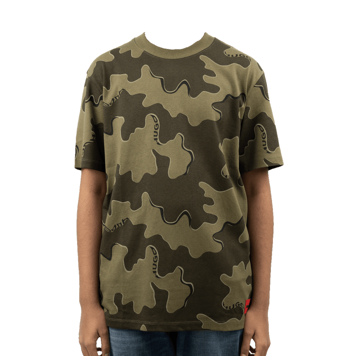 Hugo Boss T-Shirt with Camoulage Print