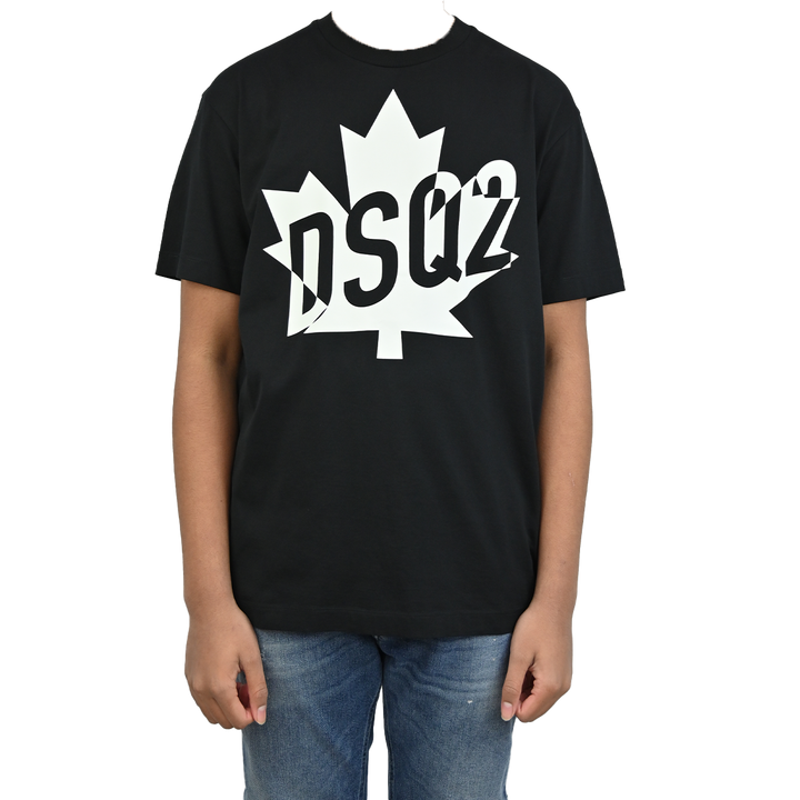 Dsquared 2 Tee Maple Leaf Logo