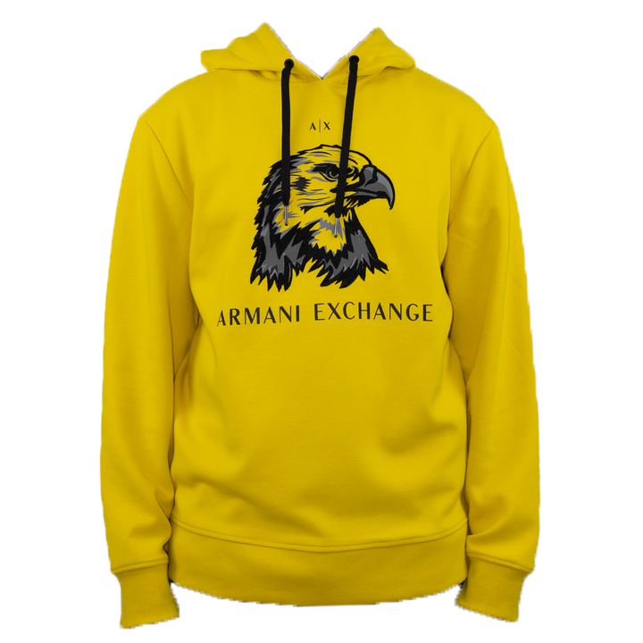 ARMANI EXCHANGE EAGLE LOGO HOODIE